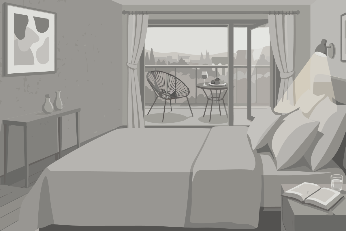 Maison 2 Chambres avec Alcôve Couchage (8 Personnes) - Vue sur Golf